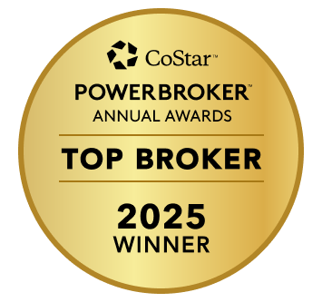 CoStar Power Broker 2025 Top Broker Winner
